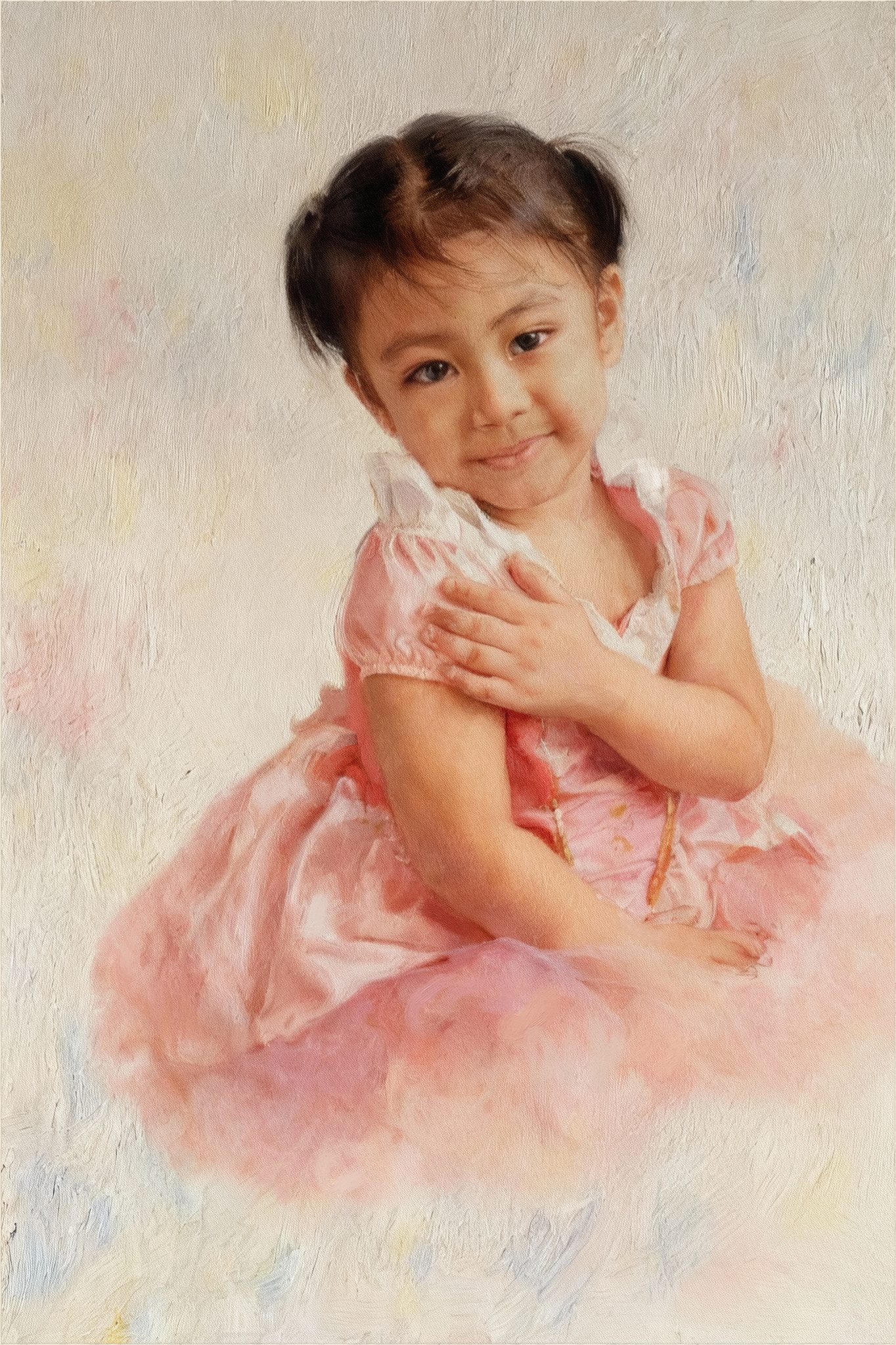 Portrait of a child.